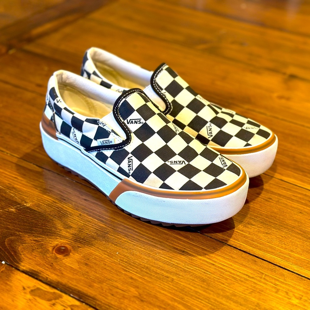 Vans Stacked Checker Platform